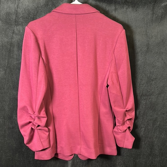 Scoop Pink Blazer Professional Suit Jacket - Picture 5 of 7
